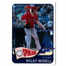 Ryley Widell autograph